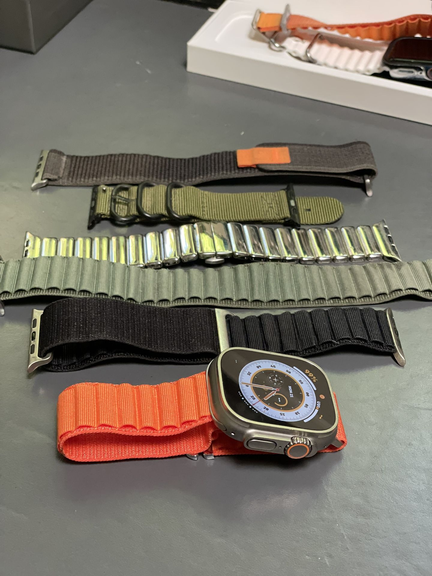 Apple Watch Ultra With Box And Extras