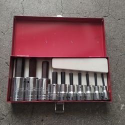 Proto Tools 3/8..&..1/4 Drive Standard Hex Bit Set 