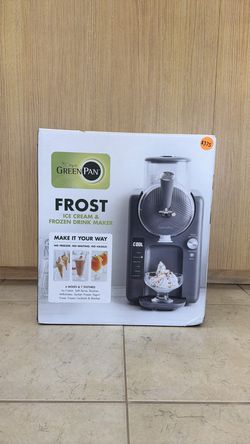 GREEN PAN FROST ICE CREAM & FROZEN DRINK MAKER