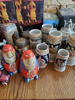 Budweiser Steins
