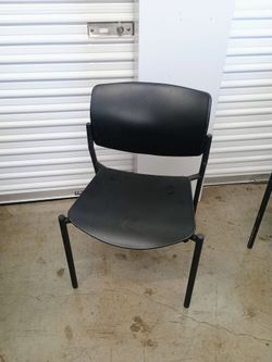 Black Stackable Office Chair