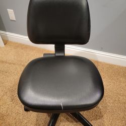 Black Leather Office chair
