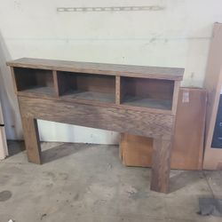 Queen Oak Headboard Locally Made