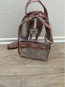 Small Herschel Clear Backpack