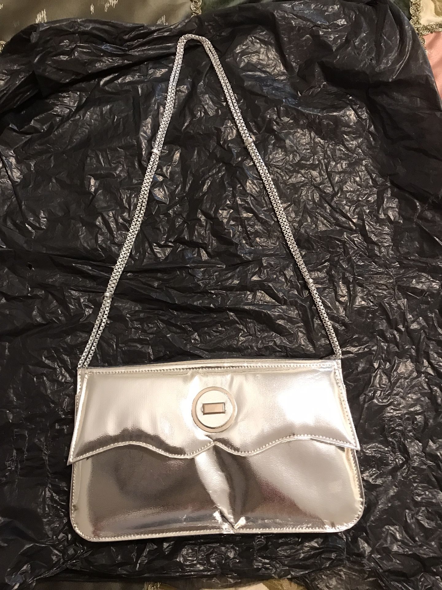 Silver Evening Purse