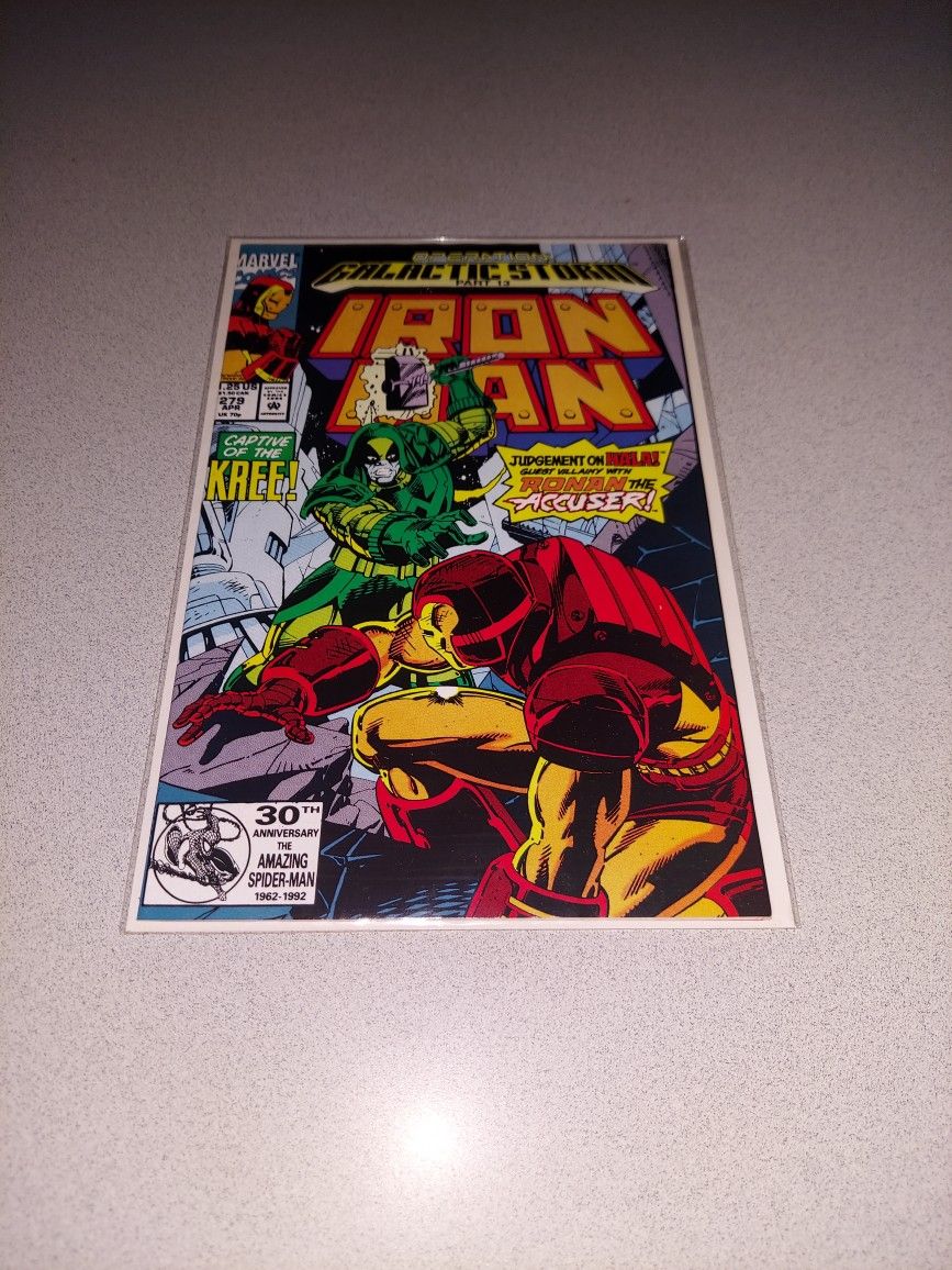 1992 IRON MAN #279 COMIC BAGGED AND BOARDED