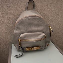 Moschino Leather Backpack