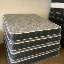 King Size Mattress 12” Inches Thick Plush Firm New From Factory Wrapped in Plastic Also Available: Twin, Full And Queen Same Day Delivery 