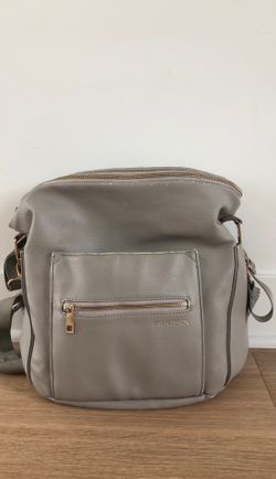 Diaper Bag- FAWN DESIGN gray