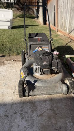 Gas Push Lawn Mower with Briggs & Stratton Engine