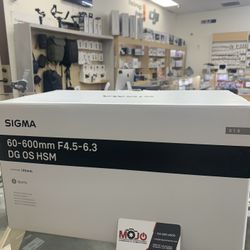 Sigma 60-600 EF Sports Lense 