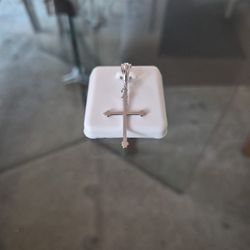 Silver Cross Pendant 