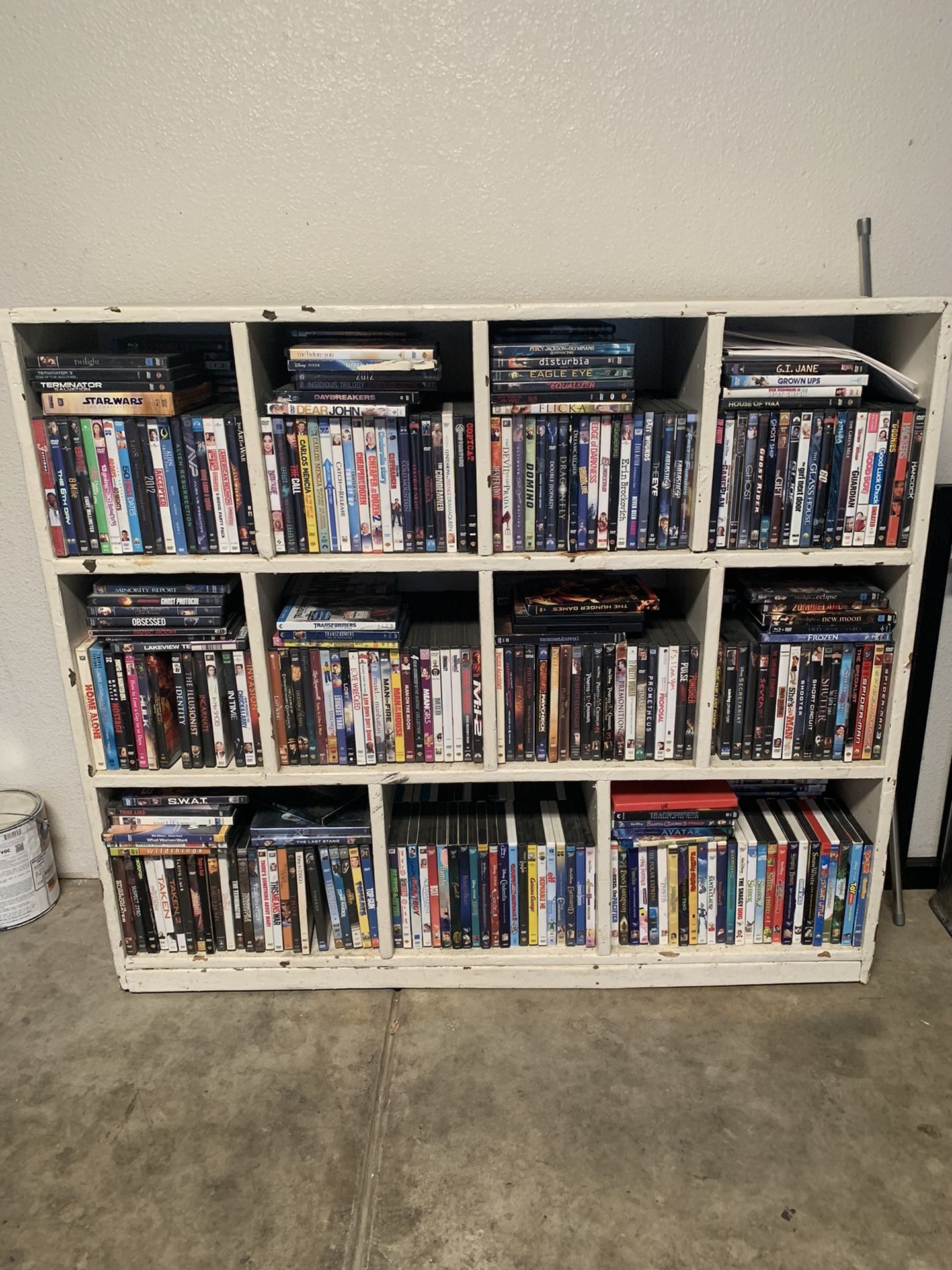 DVDs and Blu ray movies