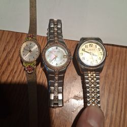 Watches Sarah Covington Watch-It Elgin LOT Of 3 For 1 Price Rare LOT