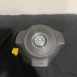 Volkswagen Jetta 1 PLUG Left Driver Steering Wheel Air X Bag 1KM880201 D81U