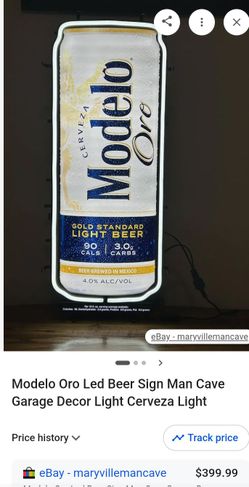 Florescent Modelo Sign