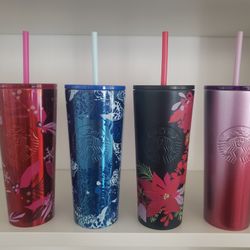 Starbucks S.S. 16 Oz Holiday Tumblers All Info & Prices In Description 