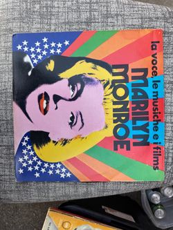 Marilyn Monroe Vinyl Record Album