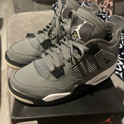 Jordan 4 Retro Cool grey- Kids