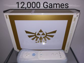 Nintendo Wii 12,000 Games Included 