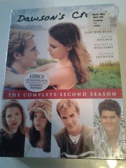 Dawsons creek complete second season 4 disc New Never opened
