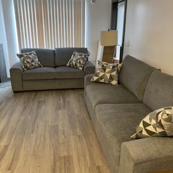 Couch and Love Seat - Like New