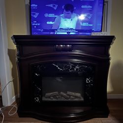 Marble Fireplace / Tv Stand 