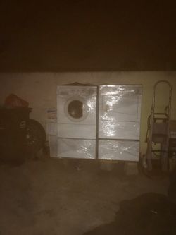 Washer and dryer electric