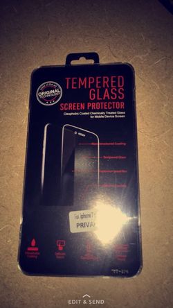 IPHONE tempered glass !