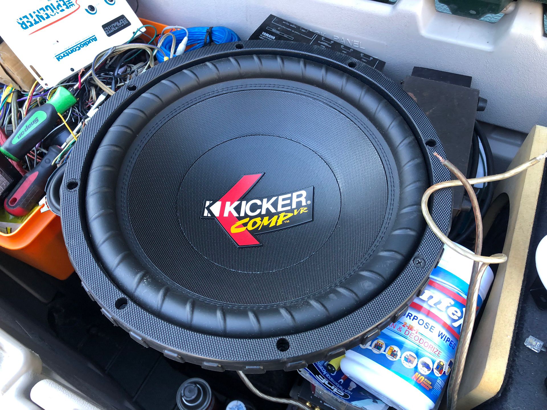 Old School 12 Inch Kicker CVR Subwoofer