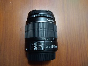 Canon EF-S mm 18-55mm Lens