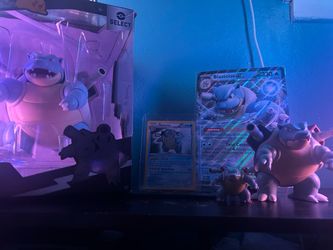 Pokémon Blastoise Cards and Figures lot.