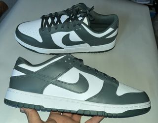 Nike Dunk Low Retro Vintage Green (DV0833-111) Men Size 13 Sneakers Pre-Owned