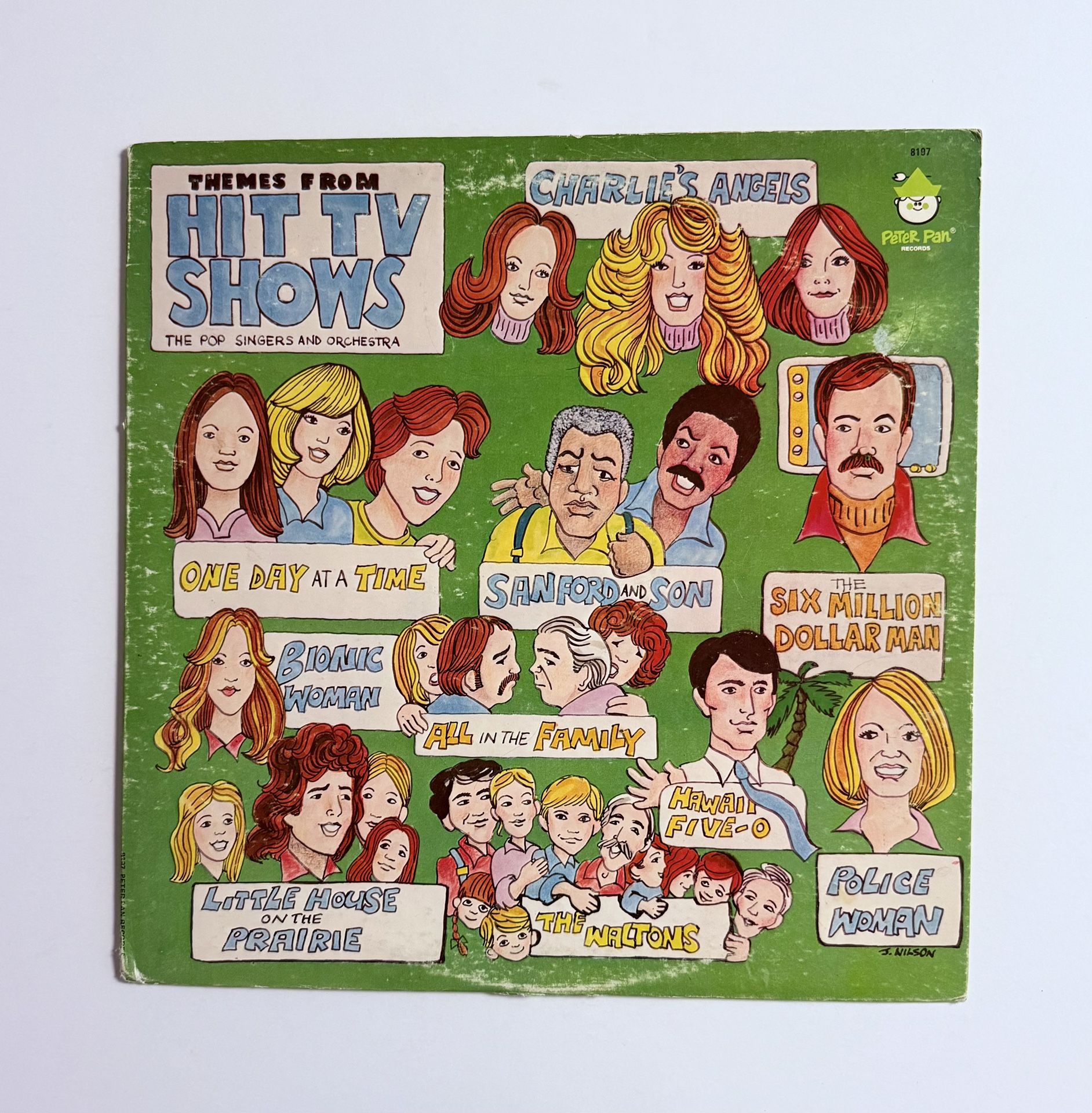 Vintage Themes From Hit TV Shows Vol. 2 (1977) Vinyl LP (Tested)