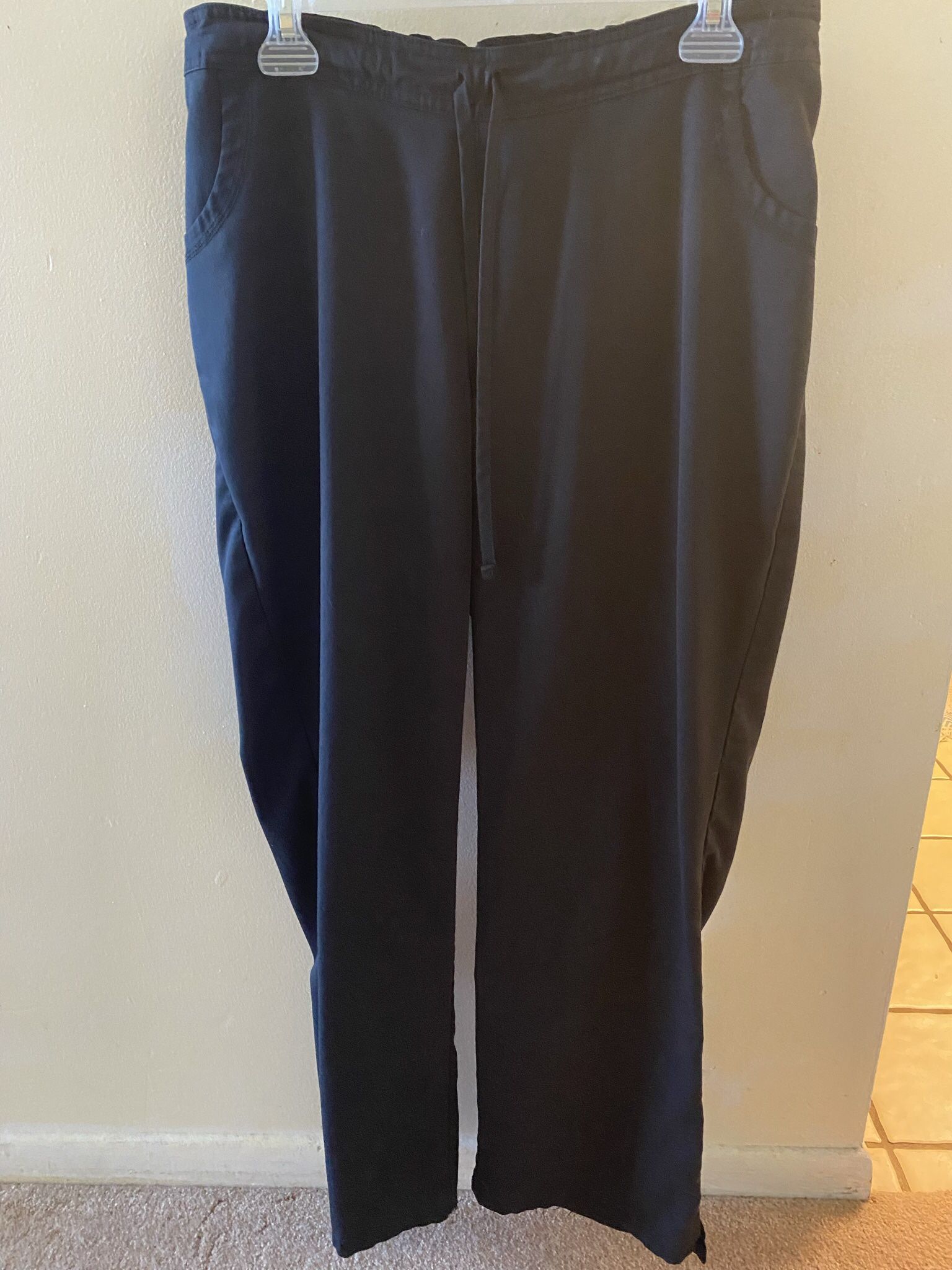 Black Scrub Pants