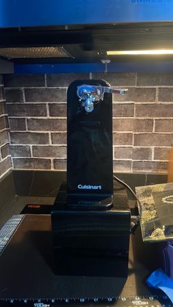 Cuisinart Electric Can Opener Black
