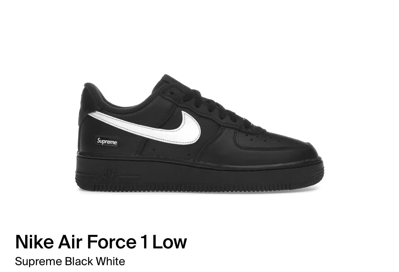 Nike Air Force 1 Low SP CU9225 002 Size 10.5