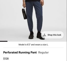 Lululemon Perforated Running Pants