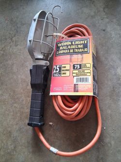 75-Watt Incandescent Trouble Work Light with 25 ft. Cord