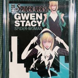 EDGE SPIDERVERSE GWEN STACY #2 🔑1ST SPIDER-GWEN APPEARANCE! CGC 9.2 GRAIL KEY! SOON TO BE INTRODUCED IN THE MCU WITH MILES MORALES!