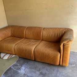 1970’s Vintage Leather Sofa