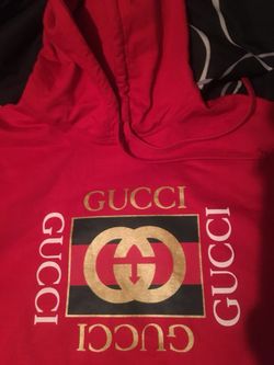 New Gucci red hoodie