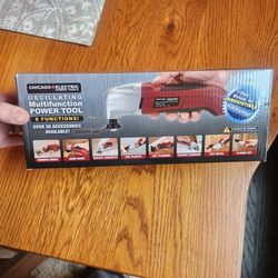 Chicago 120V Electric power Tools Oscillating 8 Functions