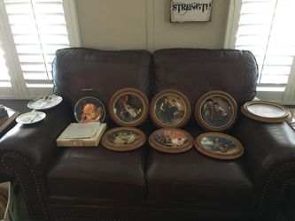 Norman Rockwell Collectable plates