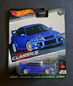 Hot Wheels Mitsubishi Lancer Evolution VI "Modern Classics" Series-2021 New!