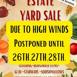 POSTPONED  DUE TO HIGH WINDS 