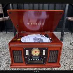 Victoria Record Player CD Blue Tooth Combo
