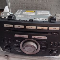 mazda, mazda3, mazda 3 parts, oem radio, factory stereo, cd player, sat radio, head unit, bbm566aro, aux radio, mazda3 radio 2011