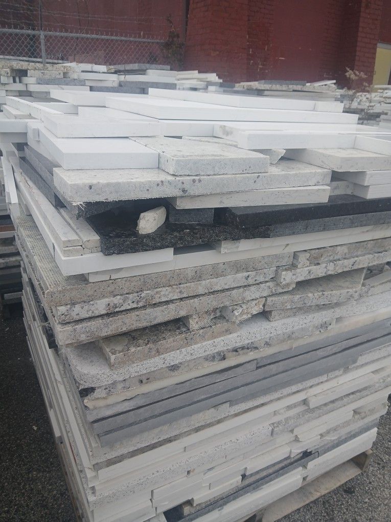 Granite scraps for sale.