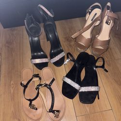 Women’s Shoes - $10 EACH Heels And Sandels Size 8 